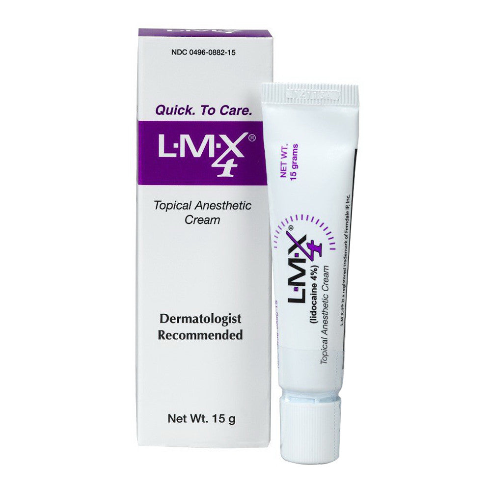 LMX 4% Lidocaine Topical Anesthetic Cream, 15 Gm
